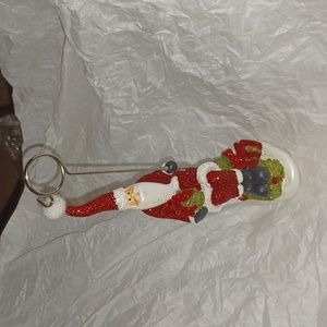 NWOT - Santa Card Holder #4